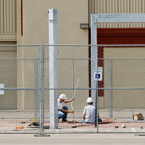 how long can i rent the temporary fence for my construction site or event in Raynham